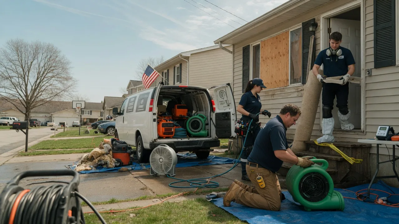 Water Damage Restoration in Duson, LA near me